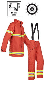 Brandmansdräkt SOLAS Mullion