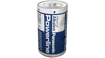 Panasonic 1.5V D / LR20 Powerline Industrial Alkaline batteri