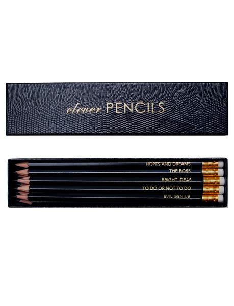 Sloane Stationery Clever Pencils blå