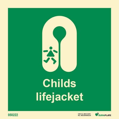IMO sign "Childs lifejacket" - IMPA 33.4111
