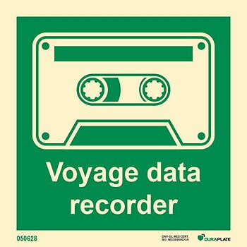 IMO sign "Voyage data recorder" - IMPA 33.4157