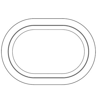 Modell 1218 aluminiumring (för kompressionspackning)