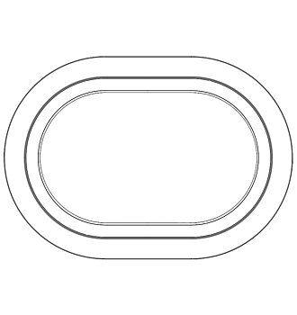 Modell 1926K aluminiumring (för "knife-edge" packning)