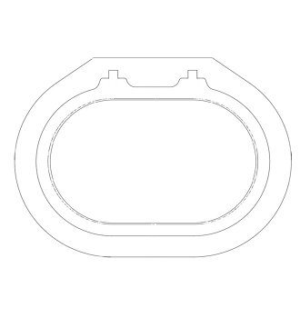 Modell 1926-HK aluminiumring (för "knife-edge" packning)