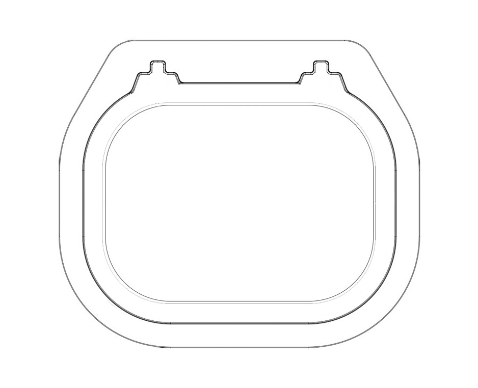 Model 1824-HK aluminium ring only (knife-edge seal)