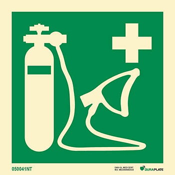 IMO sign "Oxygen Resuscitator" - IMPA 33.4156
