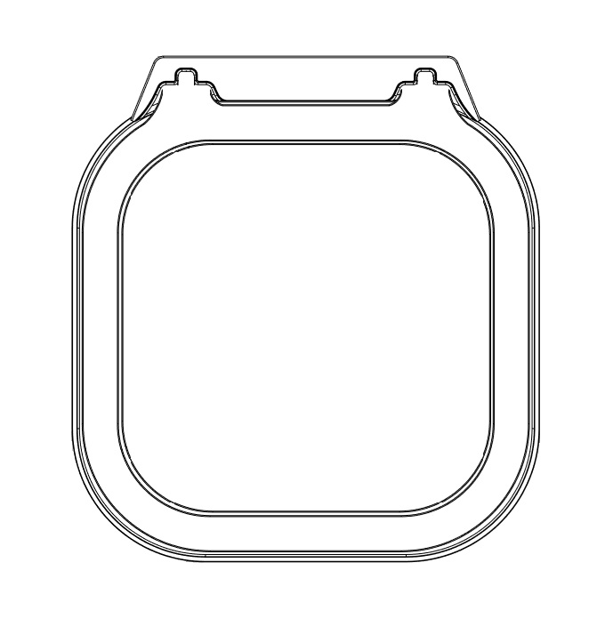 Model 3030-HK stainless steel ring only (knife-edge seal)
