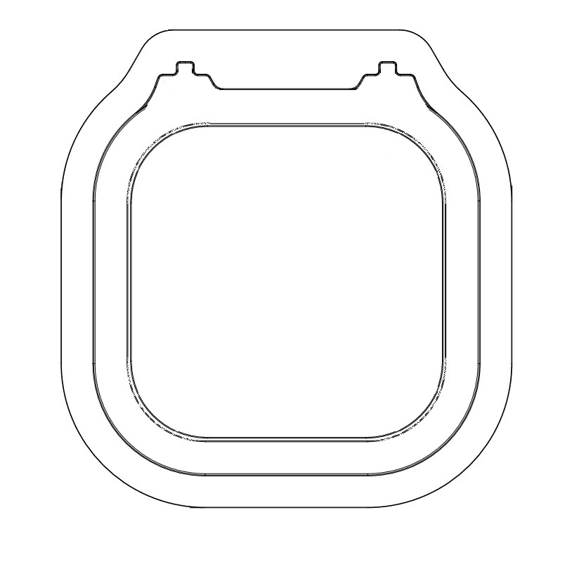 Model 3636-HK aluminium ring only (knife-edge seal)