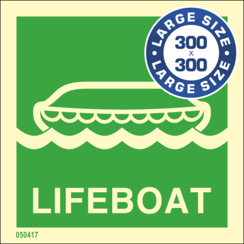IMO sign "Lifeboat" - IMPA 33.4123