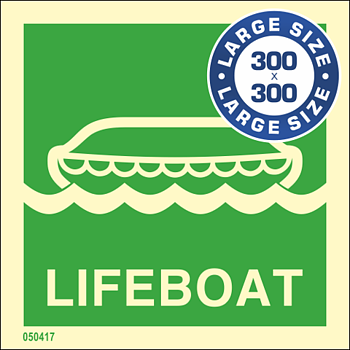 IMO sign "Lifeboat" - IMPA 33.4123