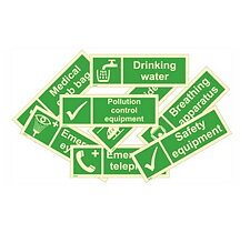 IMO signs - Emergency equipment signs (EES)
