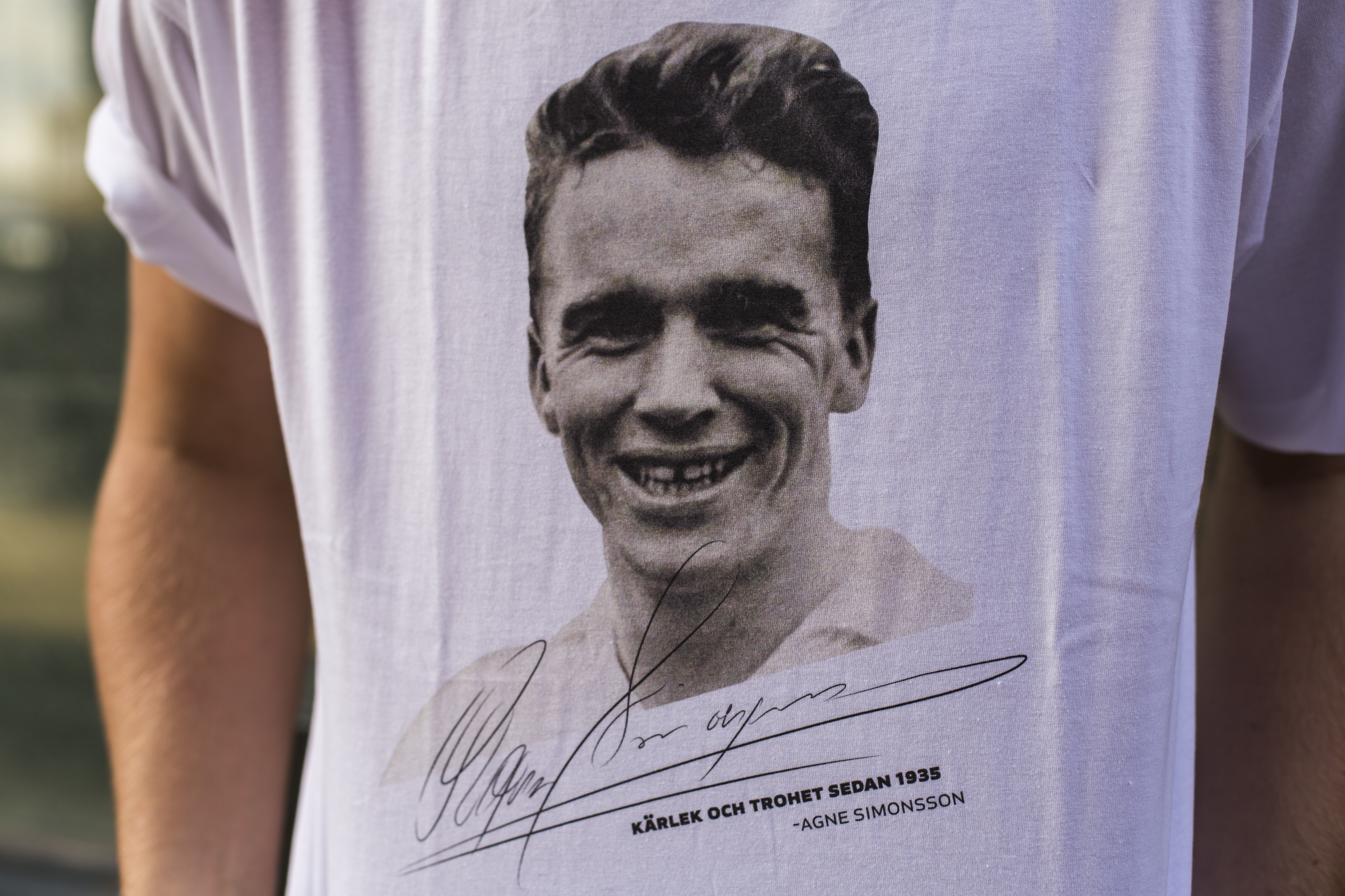 T-shirt vit, Agne Simonsson - 2