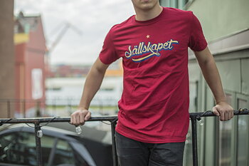 T-shirt röd, Sällskapet (Barn)