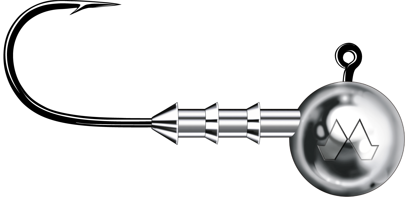 Mustad Jigghuvud Big Game 3-pack