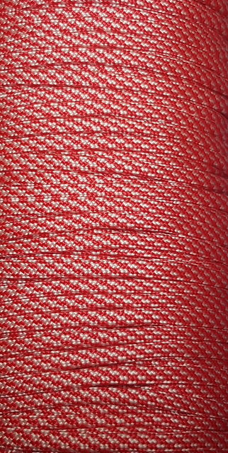 Paracord Röd/Vit