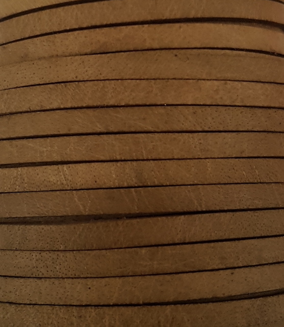 Läderrem flat 3 mm - 11