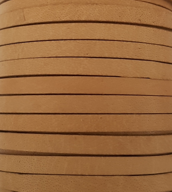 Läderrem flat 3 mm - 10