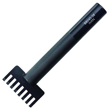 Hålgaffel rak 8 hål - 2,5 mm