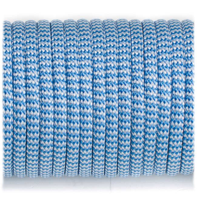 Paracord 550 - Blue White Wave