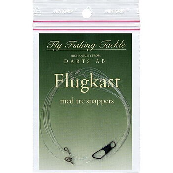 Flugkast med tre snappers
