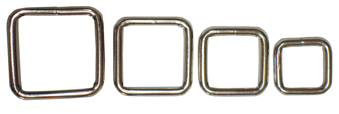 Fyrkantring Nickel