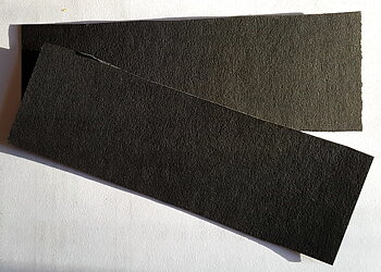 Vulkanfiber - remsa svart 1,0 mm