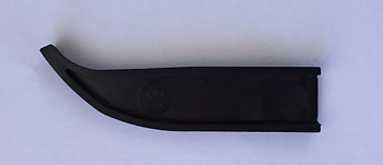 Innerslida av plast öppen 70x14mm
