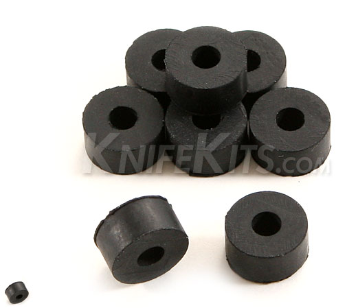 Gummibricka 6,3 mm för kydexmontage 10-pack