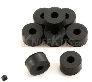 Gummibricka 6,3 mm för kydexmontage 10-pack