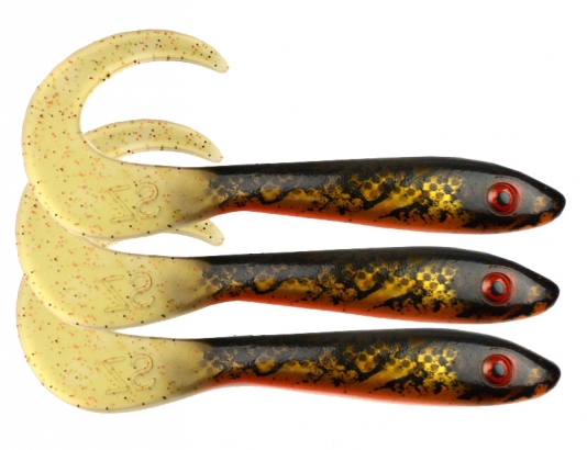 SvartZonker McRubberTail 23cm (3-pack)