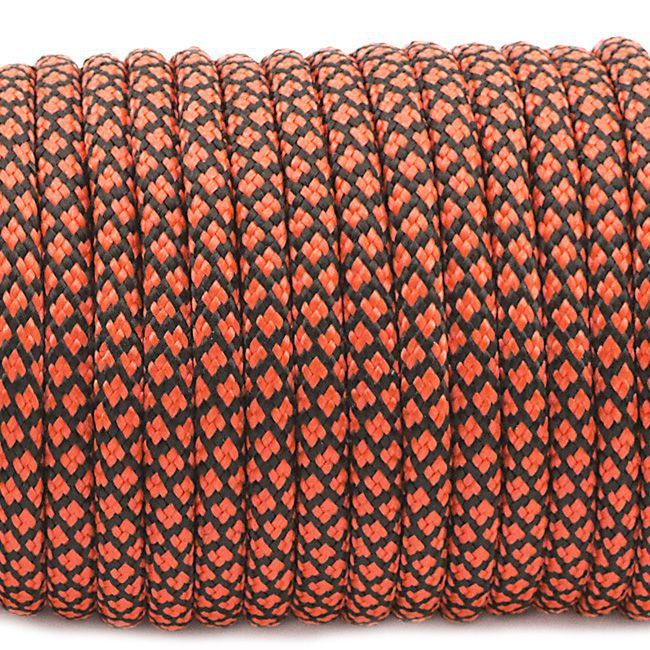 Paracord 550 - Neon Orange Snake