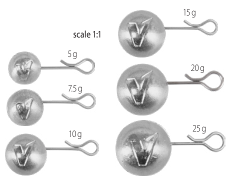 Spinning Weights - Mixpaket 6 st