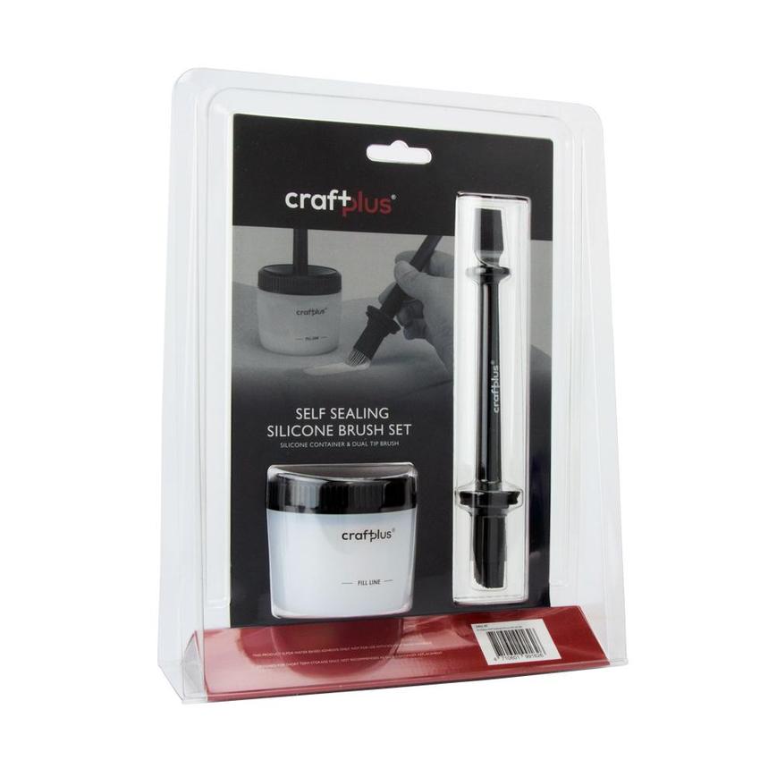 Mix Fishing och Mix Knives - Limbehållare och pensel i silikon