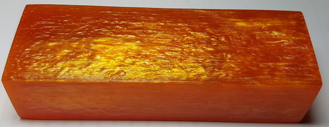 Akryl block Golden Amber - 2
