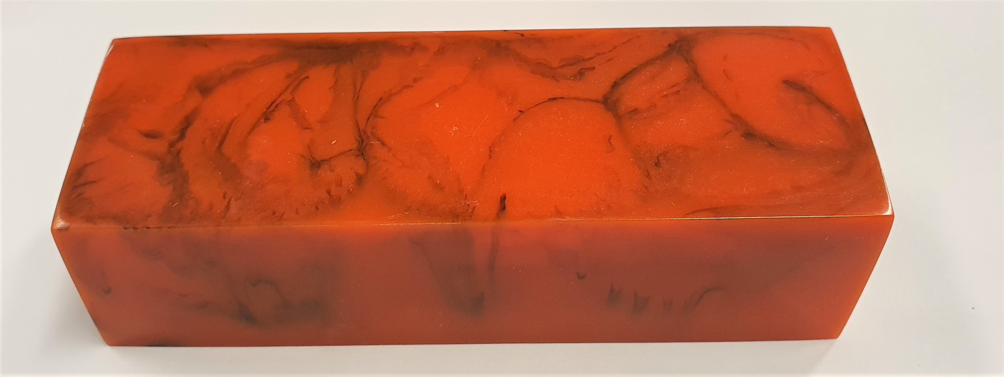 Akryl block Orange & Black