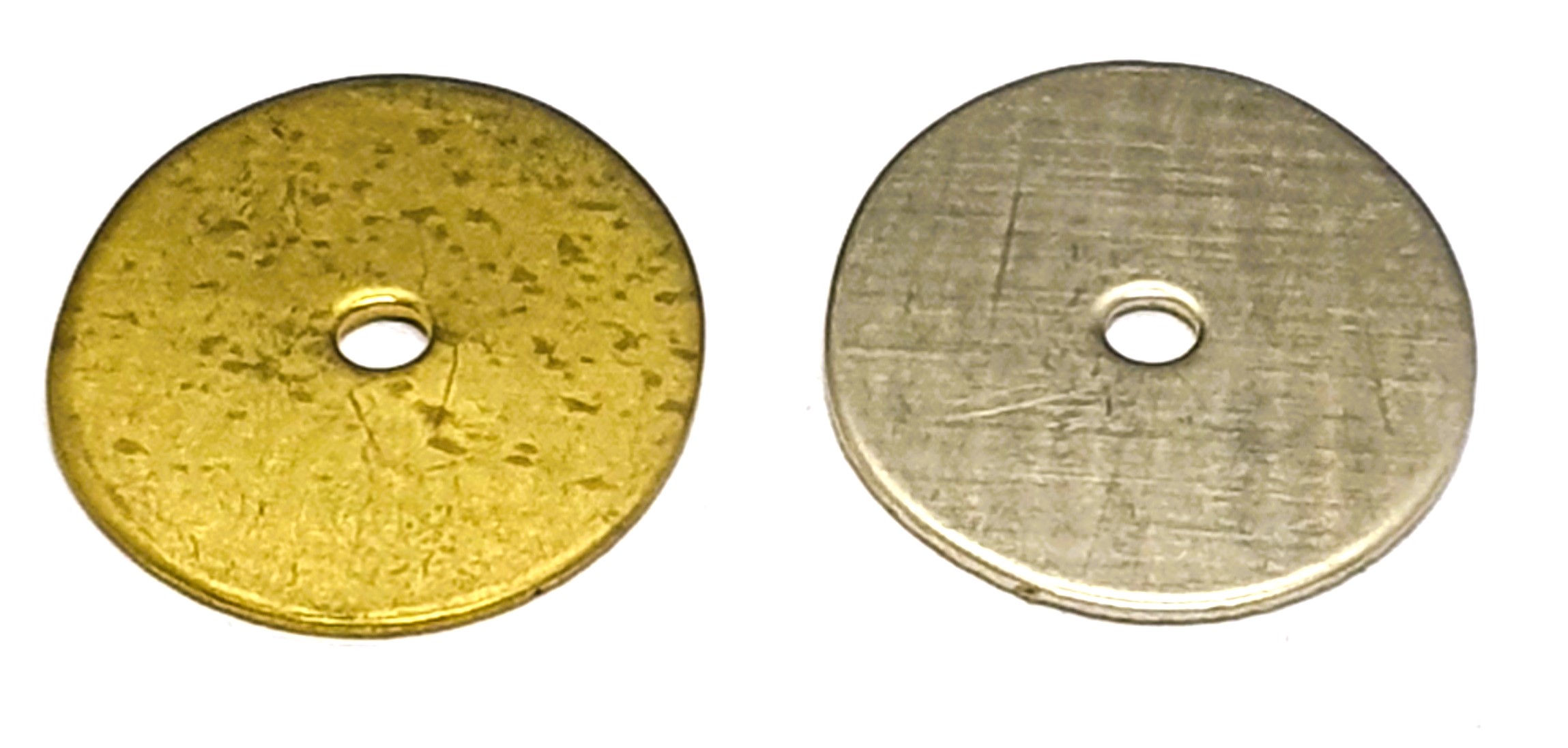 Metallbricka 34 x 28 mm