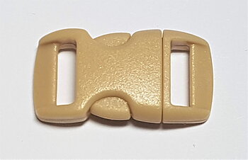 Snäpplås Tan 10 mm