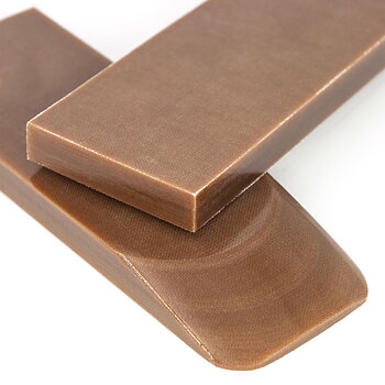 Micarta skalor 8 mm - Tan