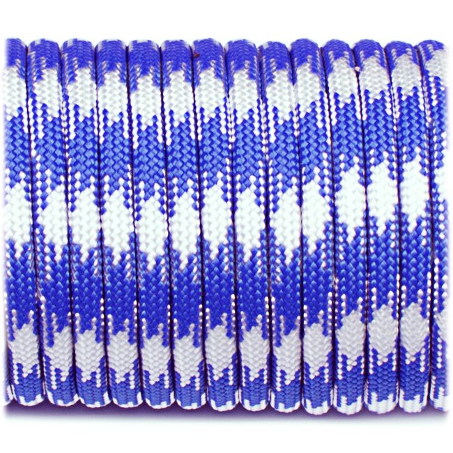 Paracord 550 - Navy Blue White