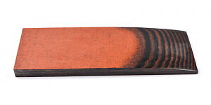 Micarta  - Teracotta/Svart 8mm