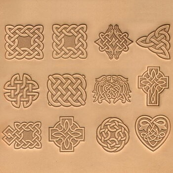 Puns set - Celtic 3D punsar