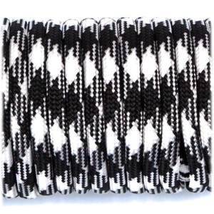 Shock Cord 3,6 mm - Black White