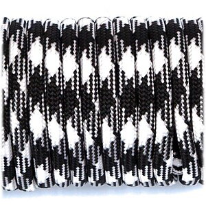 Shock Cord 3,6 mm - Black White