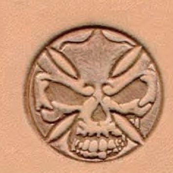 3D Puns - Skull 8554
