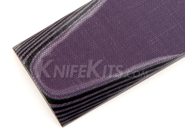 G10 Purple / Black 3,2 mm Large