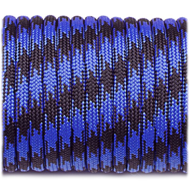Paracord 550 - Blue / Black