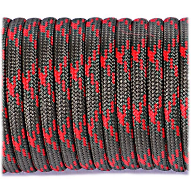 Paracord 550 - Olive Red Camo