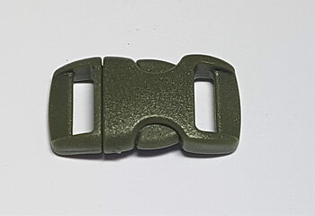 Snäpplås Army Green 10 mm