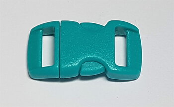 Snäpplås Turkos 10 mm
