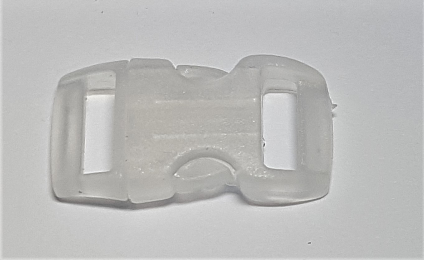 Snäpplås Transparent 10 mm